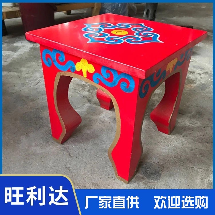 厂家供应 蒙古特色家具 蒙古传统小凳子 凳子 品质保障