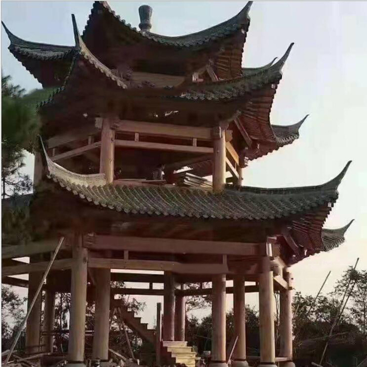 重檐仿古凉亭