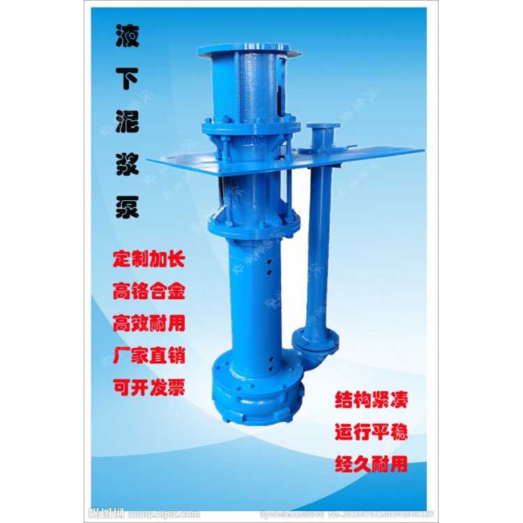液下式排浆泵 高扬程抽浆泵 耐磨吸浆泵 悬浮式抽浆多功能