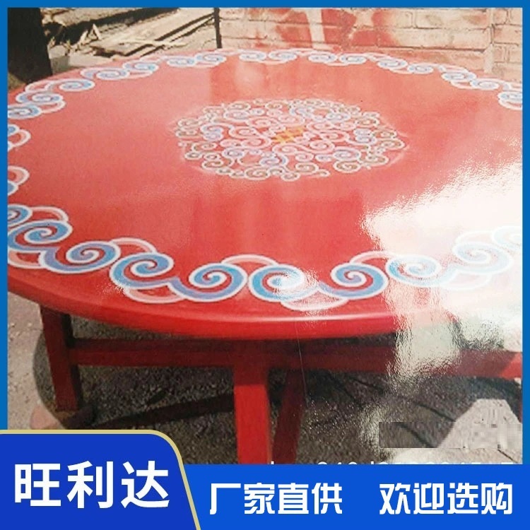蒙古传统圆桌 直径3米大圆桌 高0.8米