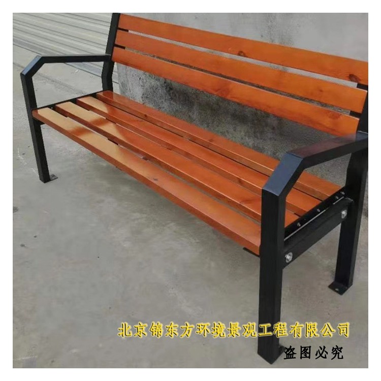 北京公园椅厂家 成品公园椅 防腐木座椅 成品座椅