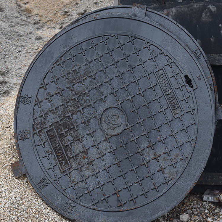 球墨铸铁井盖圆形多种规格 污水井盖下水道井盖