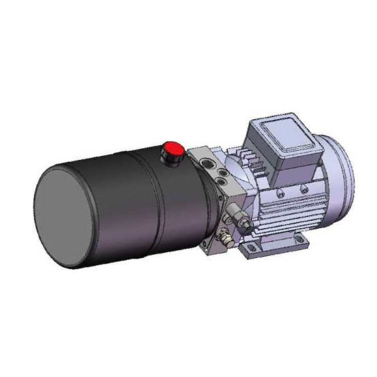 Power unit for boarding bridge