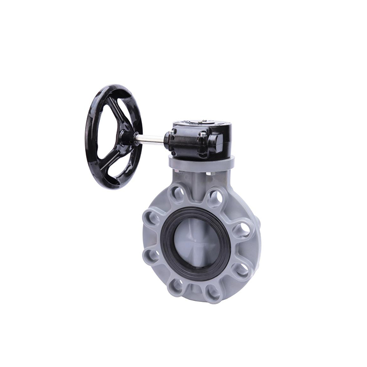 CPVC涡轮蝶阀