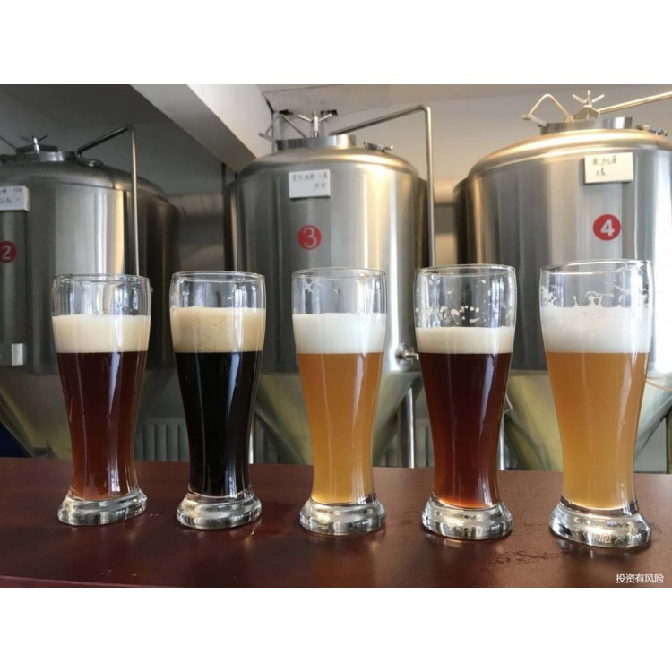 日产量300鲜啤酒设备 酒吧自酿啤酒设备小型啤酒设备