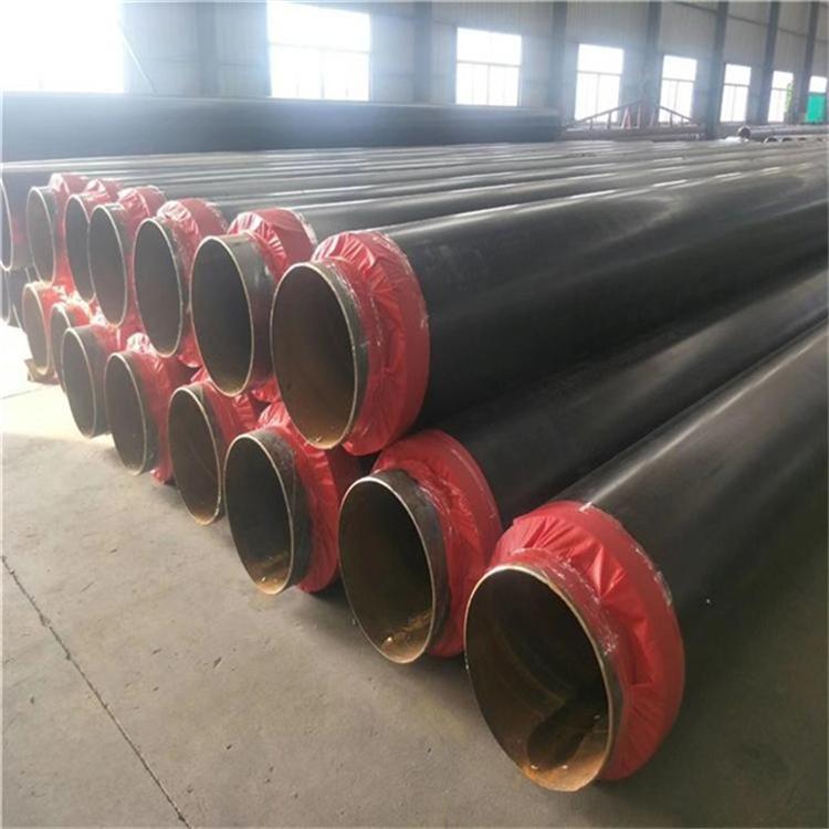 Insulated steel pipe