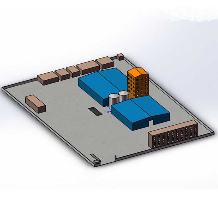 25吨/时动物饲料颗粒加工生产线