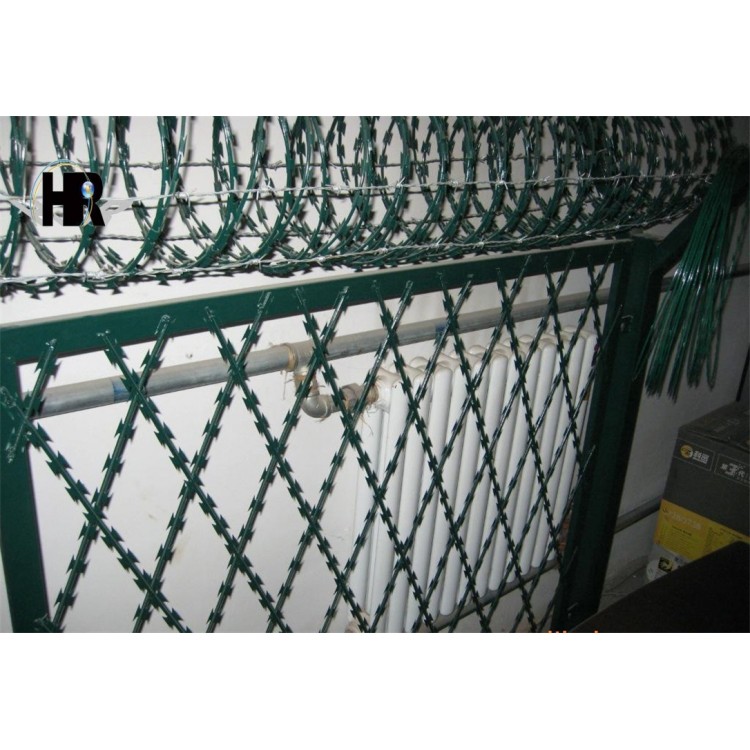 护栏网Y型柱刀片刺绳机场护栏防攀爬防护网防盗隔离网