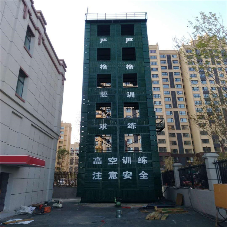 Steel structure physical training tower