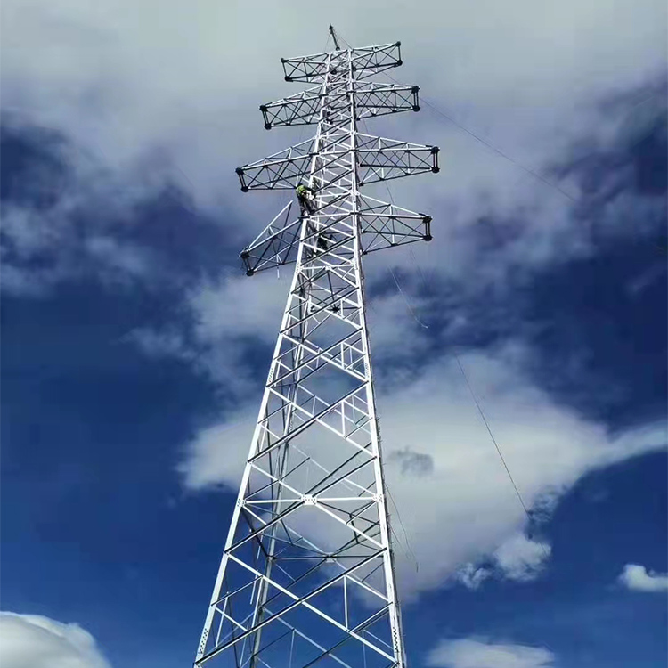 Single and double circuit power tower