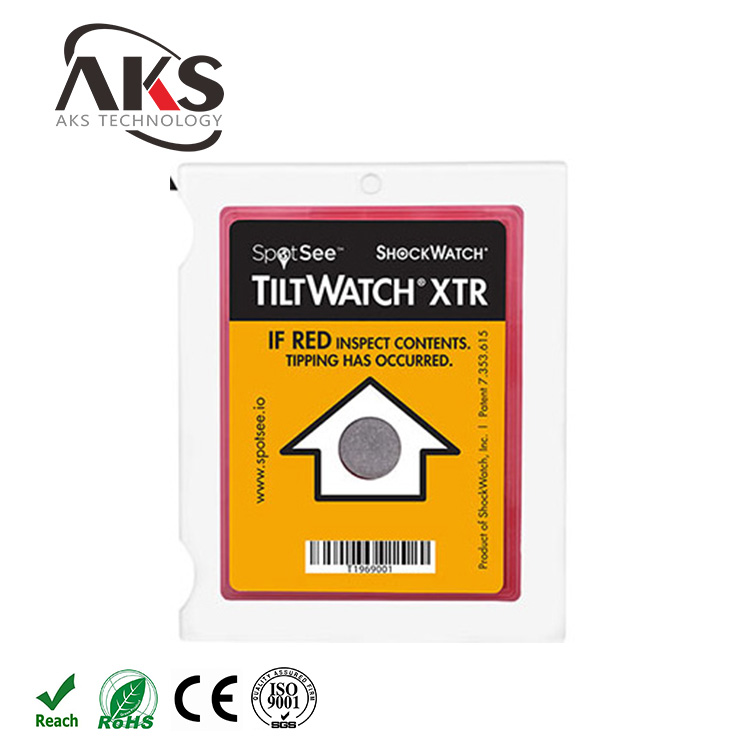 原装进口单角度防倾斜Tiltwatch XTR物流监测标签