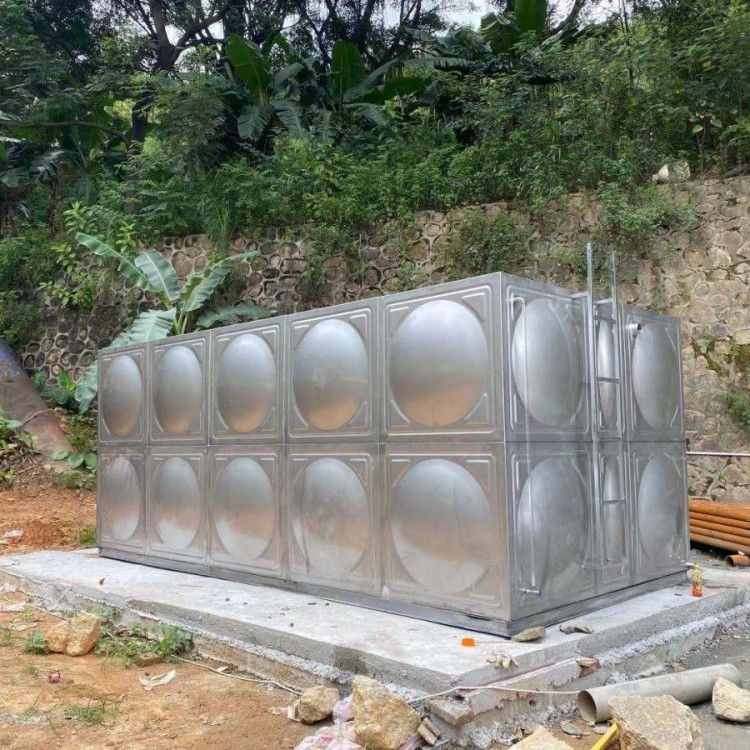 广州从化不锈钢水箱价格,长方形消防水箱304矩形消防水箱