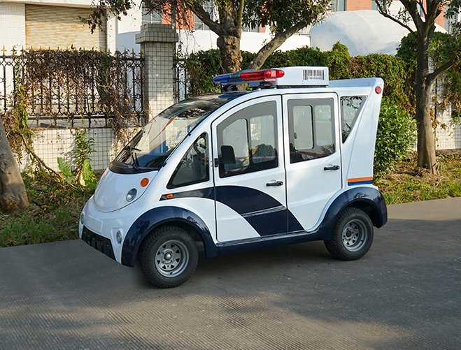 FX05全封闭带门电动巡逻车治安校园保安巡逻车-鑫时代巡逻车(图3)