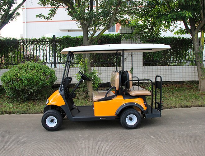 L2+2座4座高尔夫球车酒店工厂摆渡车楼盘看房车观光车-鑫时代电动车(图2)