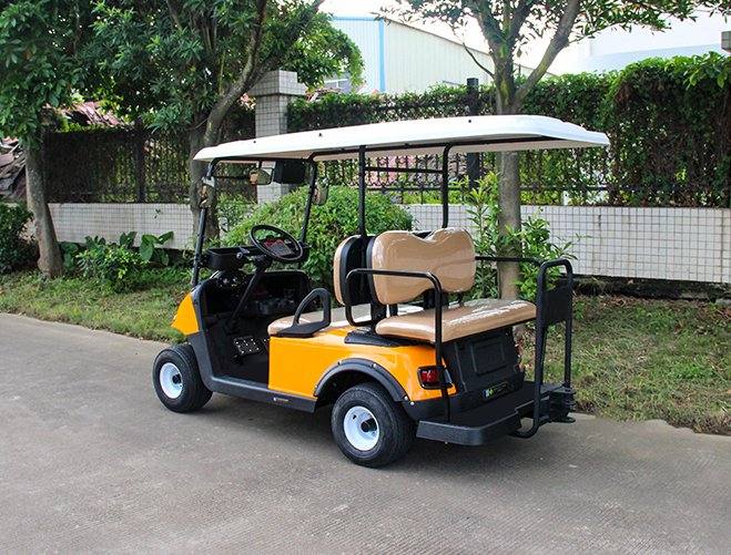 L2+2座4座高尔夫球车酒店工厂摆渡车楼盘看房车观光车-鑫时代电动车(图3)