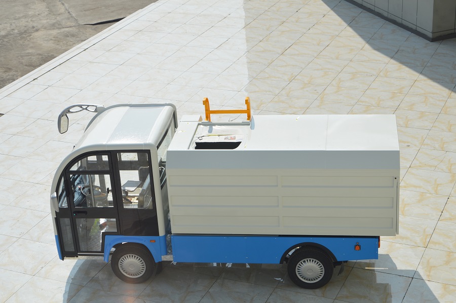 2座垃圾桶清运车(图3)