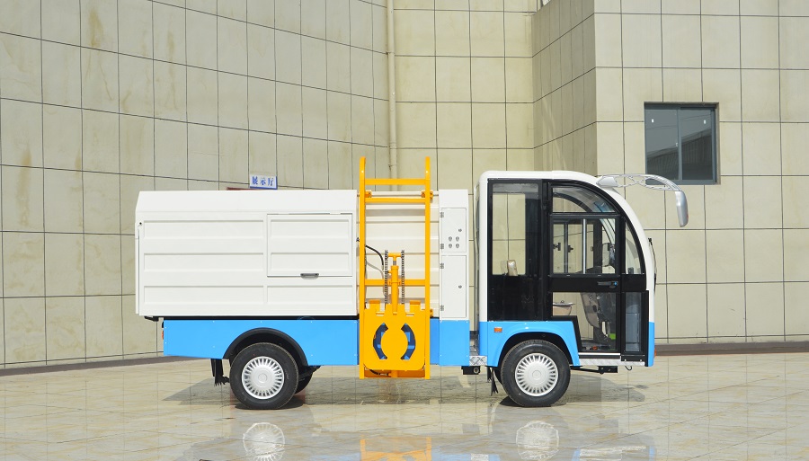 2座垃圾桶清运车(图1)