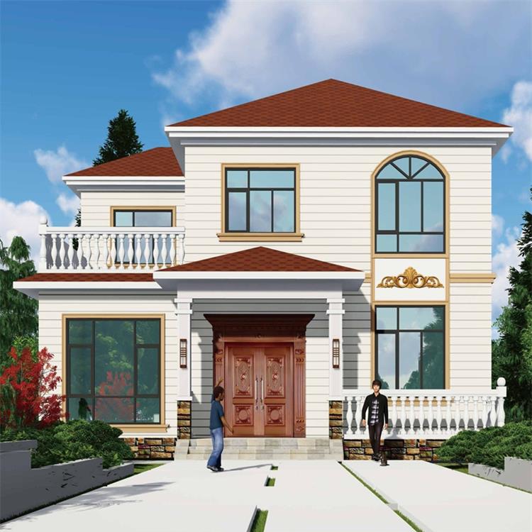 Two story light steel villa