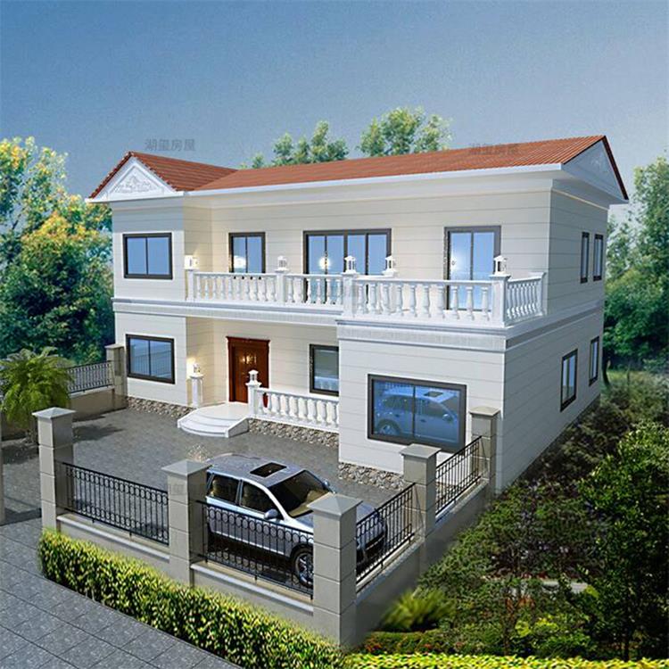 Steel structure villa