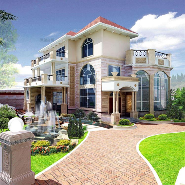 Light steel villa in scenic area