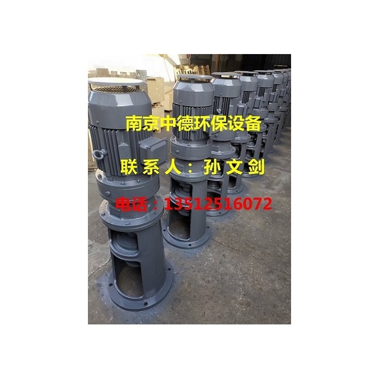 长期供应南京中德JBJ桨式搅拌机，液下碳钢衬胶或不锈钢材质