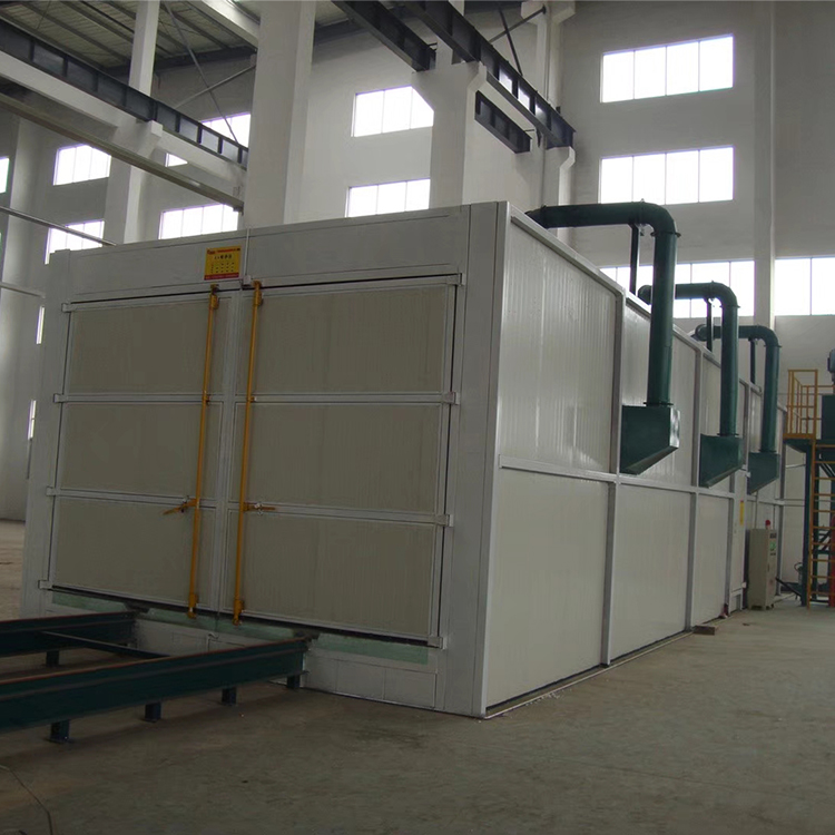 sandblasting room