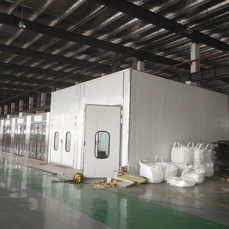 sandblasting room