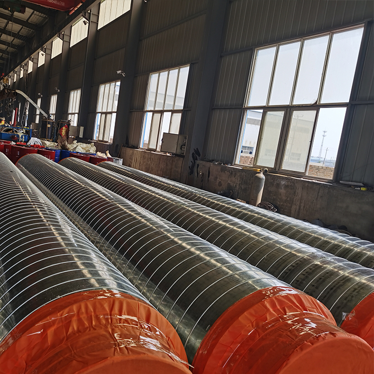 架空螺旋铁皮保温钢管
