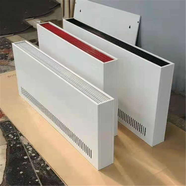 Copper tube aluminum fin convection radiator