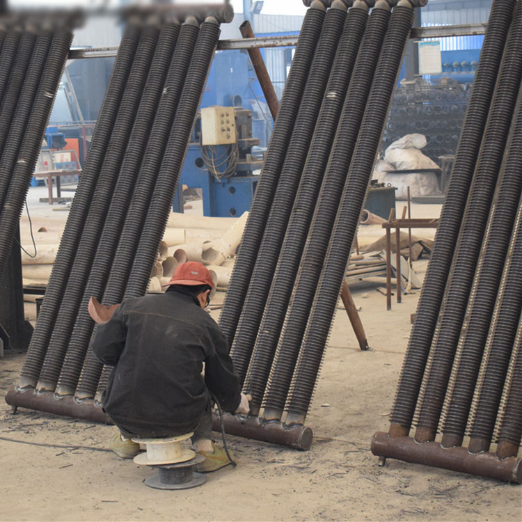 High frequency welded finned tube heat sink