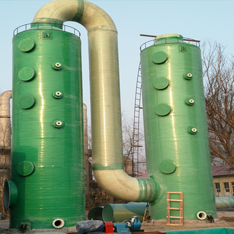 玻璃钢酸雾净化塔