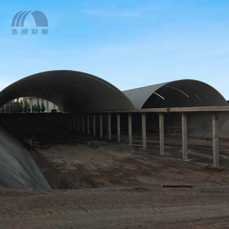 包头海平面金属科技电石渣堆棚