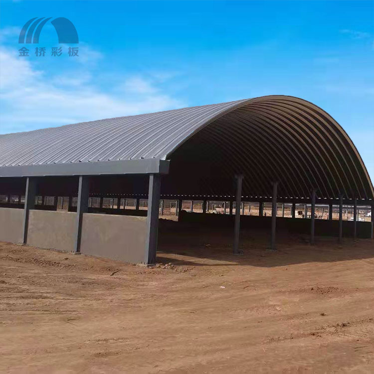 甘肃庆阳9000平米养殖场牛棚