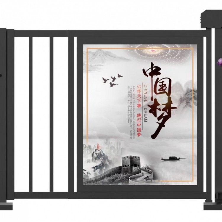 杭州广告门厂家，提供安装调试售后服务