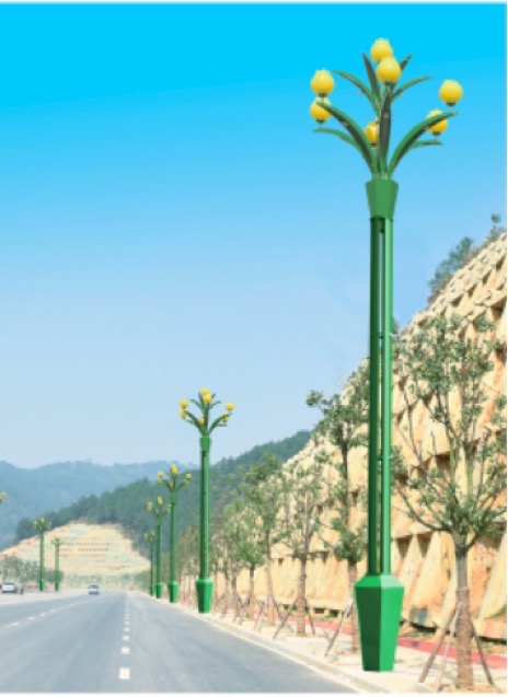 道路玉兰灯
