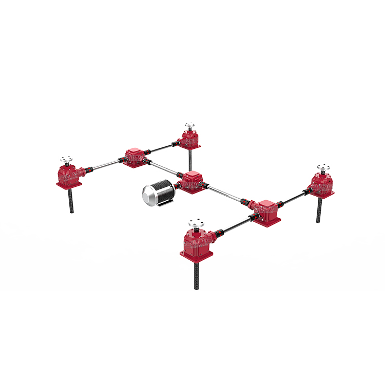 SNL50 electric bevel gear spiral screw elevator