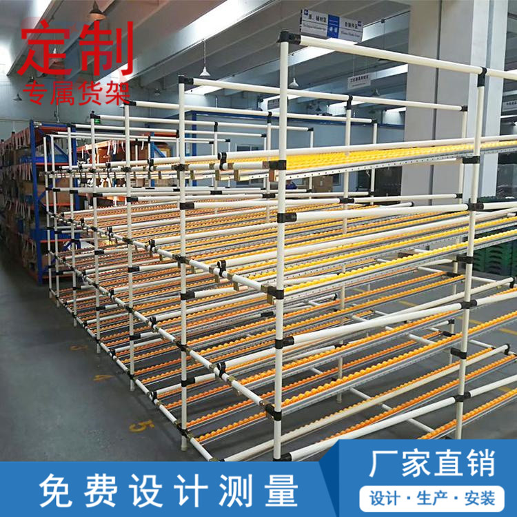 自滑式流利条货架