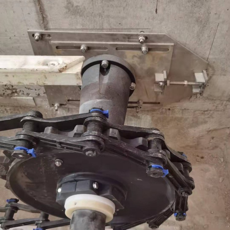 非金属刮泥机 链轮安装图