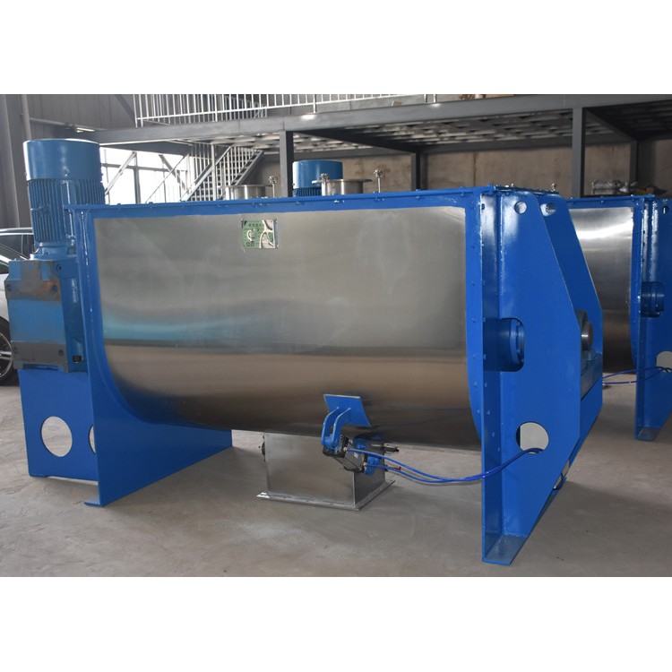 食品乳清粉粉体混料机 卧式螺带混合机