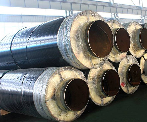 钢套钢蒸汽保温管