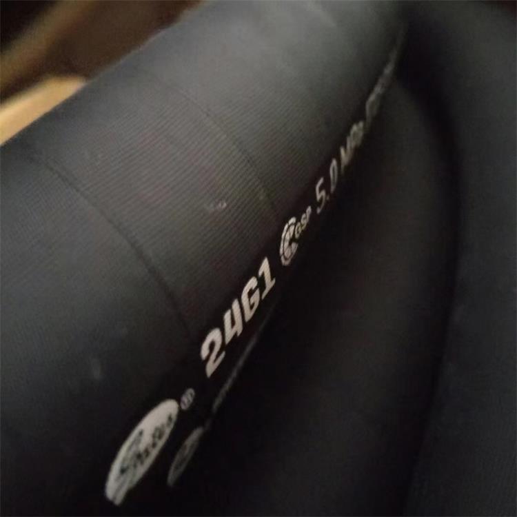 美国盖茨24G1软管 泵车回油胶管 公路破碎机液压管路