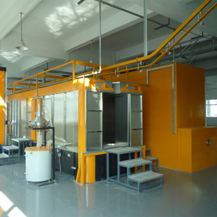 常规喷粉回收室