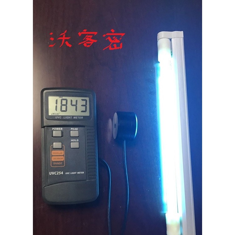 紫外线消毒灯检测仪，测试杀菌灯UV强度大小
