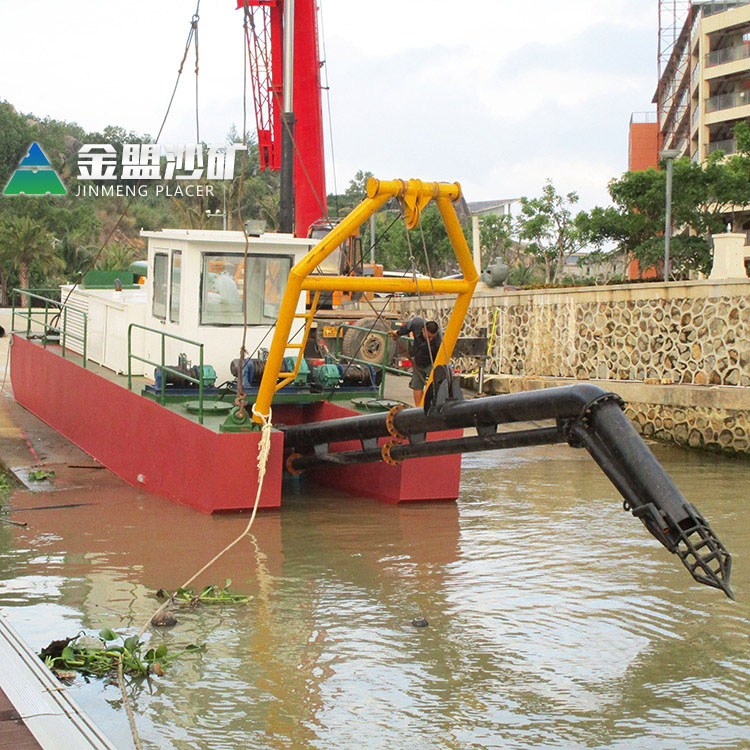 10寸射吸式抽沙船