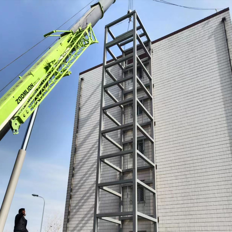 Elevator shaft reinforcement