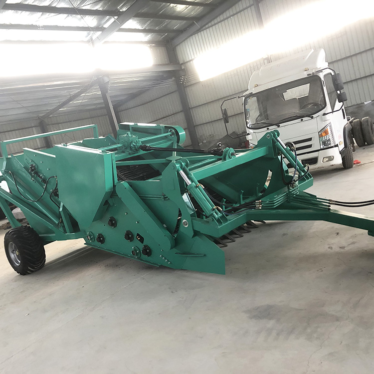 荒地开垦农田捡石机牵引式耕地捡拾器分拣输送收集装卸一体机