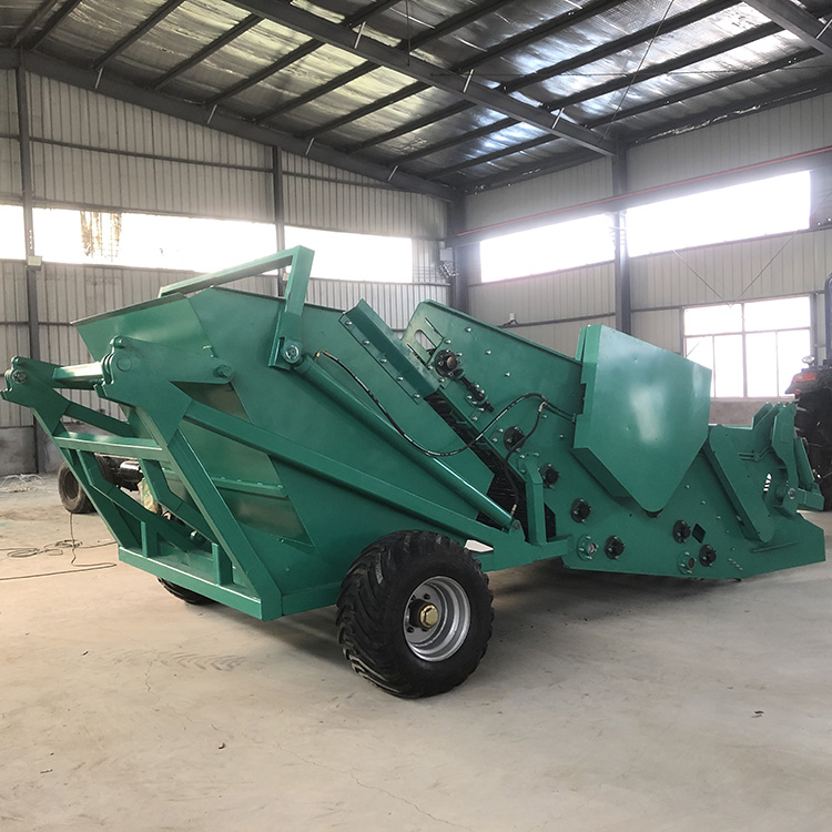 拖拉机牵引式农田捡石机土壤收集碎石筛查设备戈壁碎石集石箱