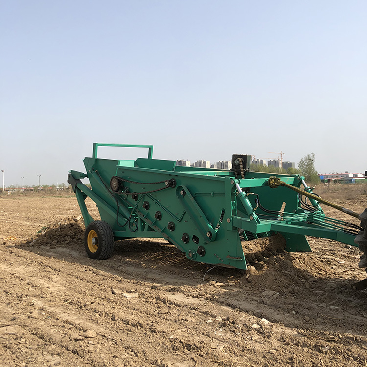 大型捡石机农田捡石机大型拖拉机牵引式捡石设备
