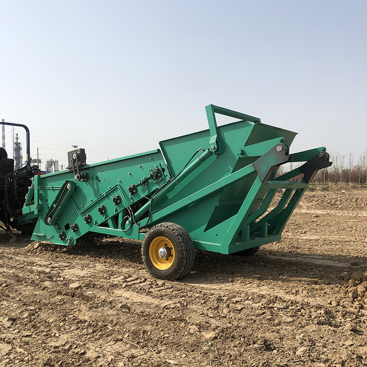 农田耕地清石机碎石收集机拖拉机牵引式捡石机农用石头收集机