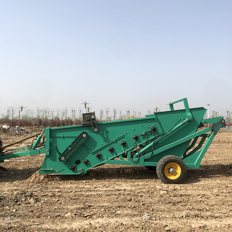 新款小型捡石机批发零售荒地捡石机多功能农用捡拾器
